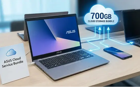 ASUS Cloud Service: Odbierz 700GB do Laptopa Banner