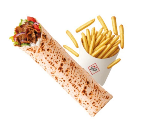 Bafra Kebab Duże Rollo i Małe Frytki za 26,90 zł w Wybranych Lokalach - img