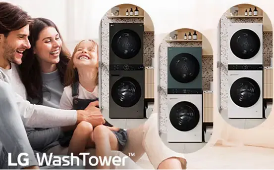 1500 zł Zwrotu przy Zakupie LG WashTower Banner