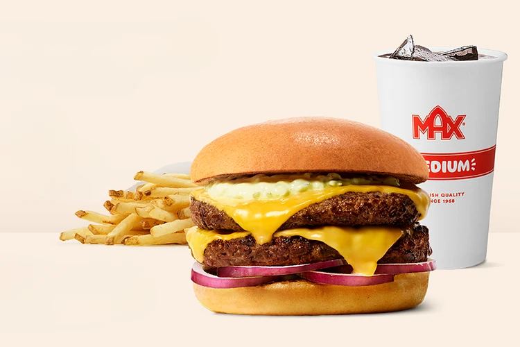 MAX Premium Burgers Double Tatarski w Zestawie za 29 zł - image