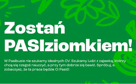 Dołącz do nas jako Content Creator & Face of the Brand Banner