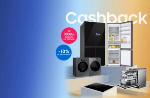samsung Dodatkowe 10% Zniżki na AGD i do 3800 zł Cashbacku - img