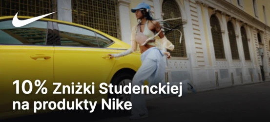 10% Stałej Zniżki Studenckiej w Nike 😮💨