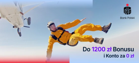 Załóż konto PKO za zero i zyskaj 1200 zł