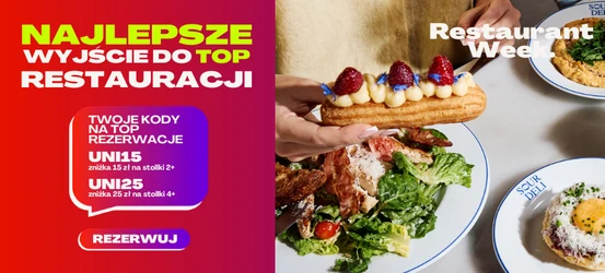 Zniżka Studencka na RestaurantWeek®